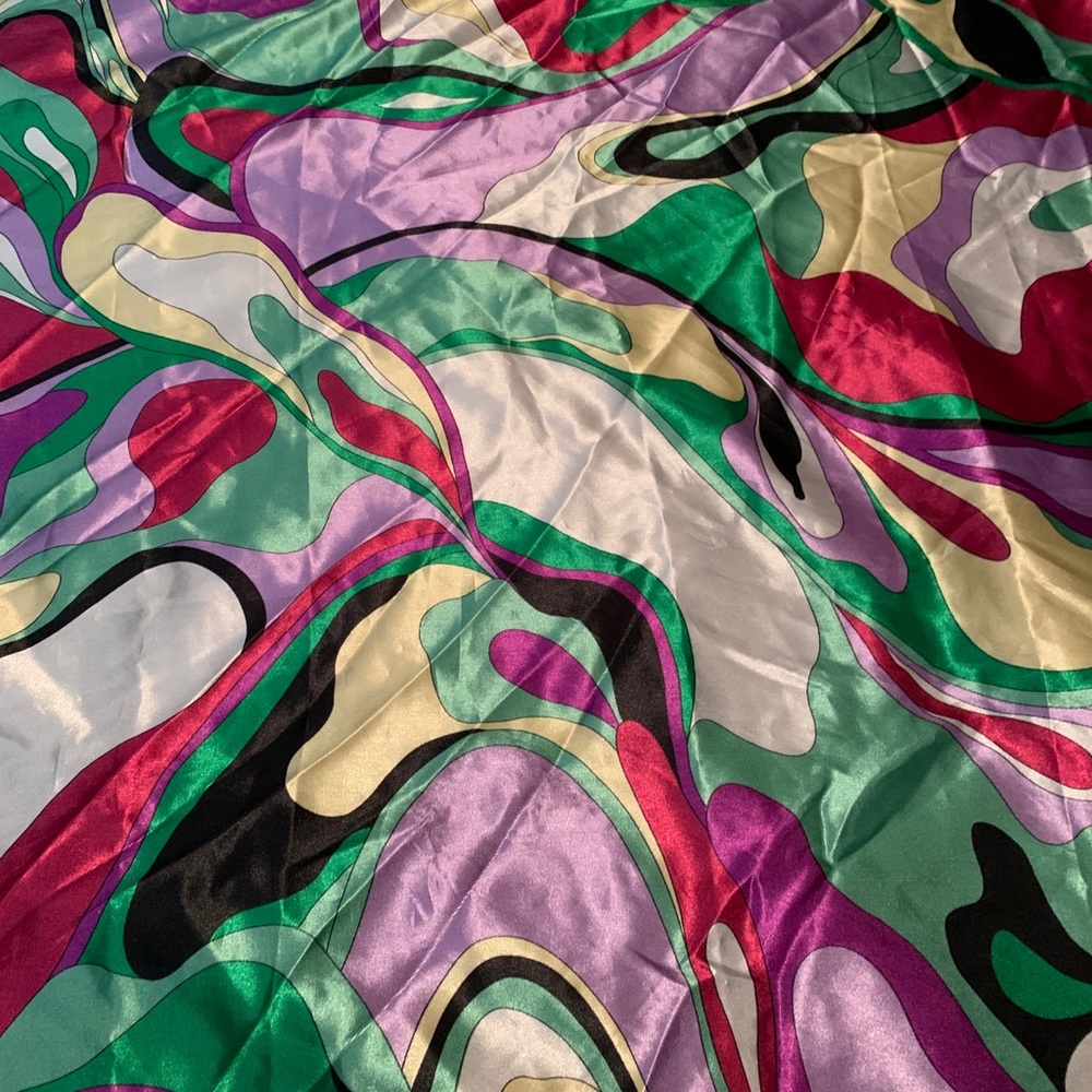 Fun & Funky Vintage Silk Scarf